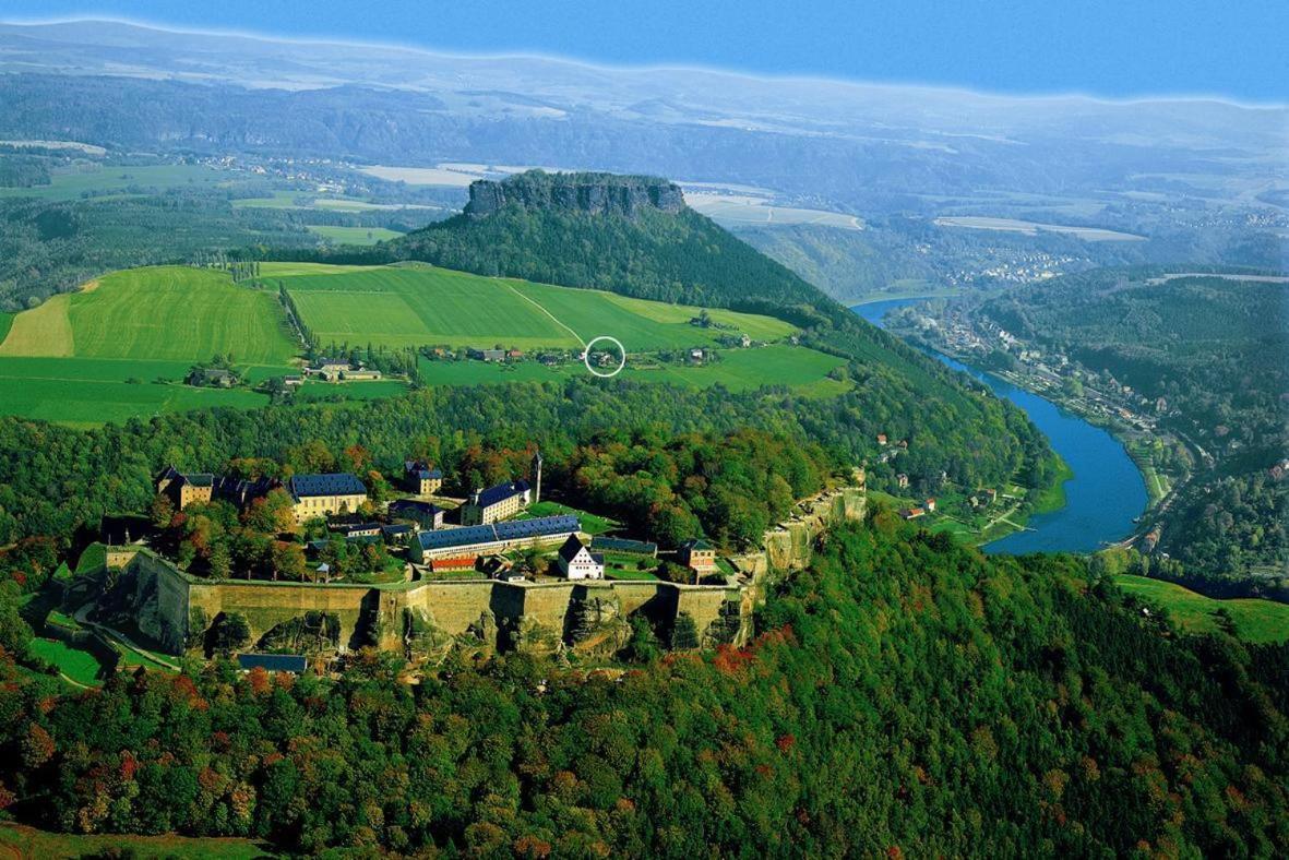 Panoramahotel Lilienstein Кенігштайн-ан-дер-Ельбе Екстер'єр фото